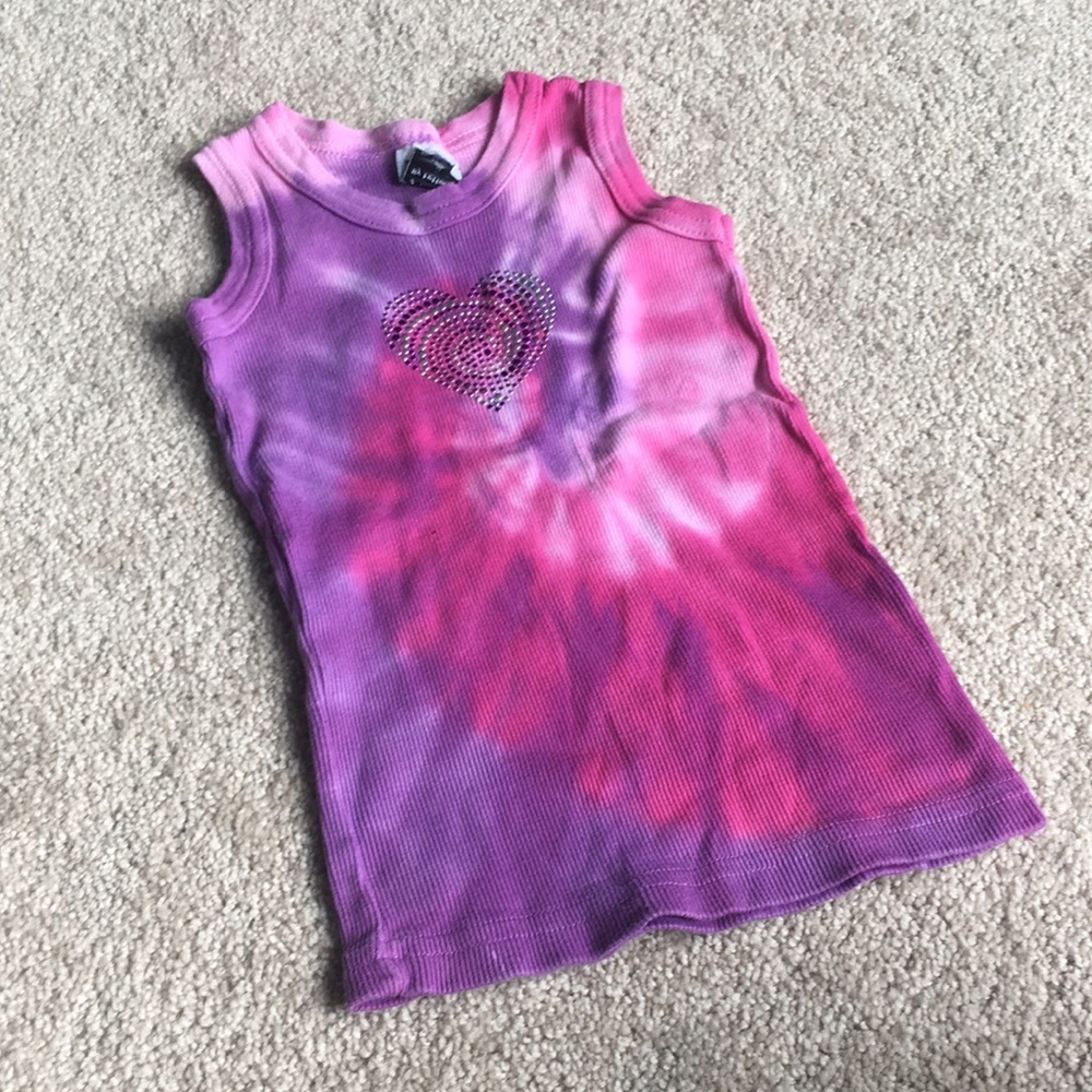 ⚡️$4 FLASH SALE⚡️ Tye Dye Girls Tank Top Small